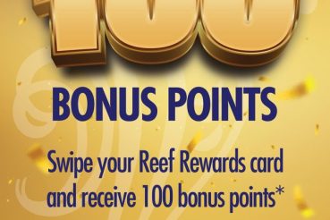 Members Reef Giveaways 100 Bonus Points